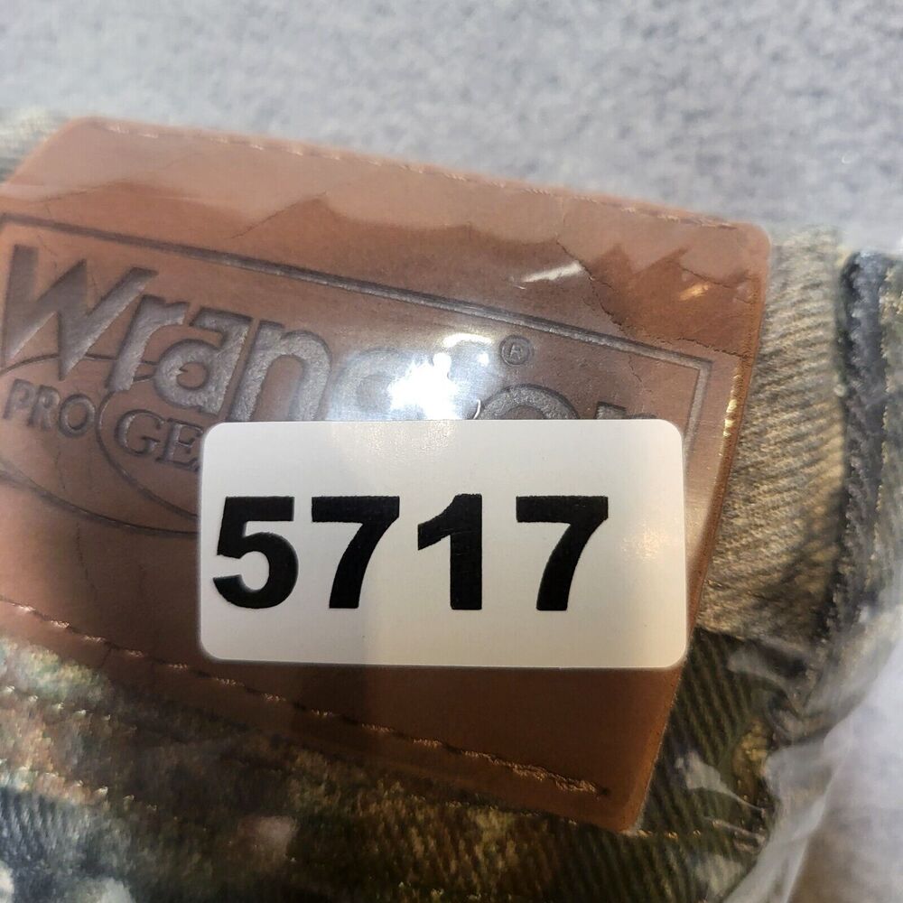 Wrangler Jeans Men's 40x30 Camouflage Pro Gear Mossy Oak Tree Stand Camo - Picture 9 of 9